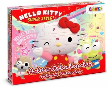 Craze Hello Kitty Adventskalender Kinder Spielzeug Adventskalender für Mädchen mit Hello Kitty Spielzeug & Zubehör