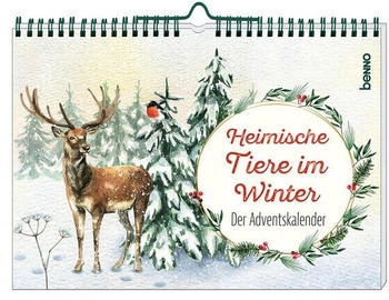 St. Benno Verlag Heimische Tiere im Winter: Der Adventskalender
