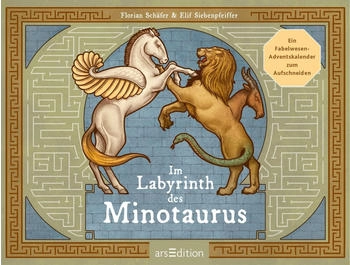 Ars Edition Im Labyrinth des Minotaurus: Ein Fabelwesen-Adventskalender Escape-Abenteuer für Erwachsene