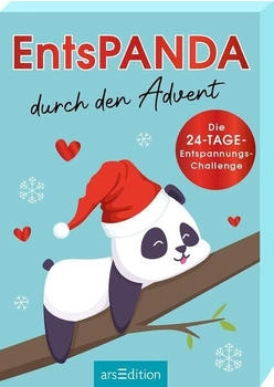 Ars Edition EntsPANDA durch den Advent: Die 24-Tage-Entspannungs-Challenge Adventskalender-Box