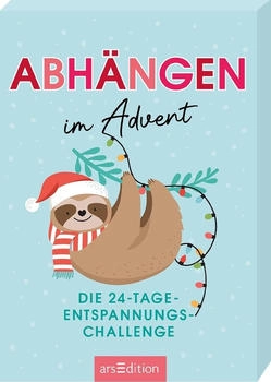 Ars Edition Abhängen im Advent: Die 24-Tage-Entspannungs-Challenge Adventskalender-Box
