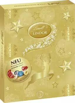 Lindt Lindor Adventskalender 2025 (290g)