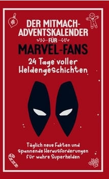 Bookmundo Der Mitmach Adventskalender für Marvel-Fans: 24 Tage voller Heldengeschichten