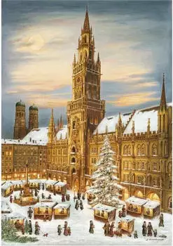 Sellmer Adventskalender "München Rathaus"