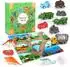 OKYUK Dino Christmas Adventskalender Dinosaurier Transporter, Kinder ab 4 J. (KL01)