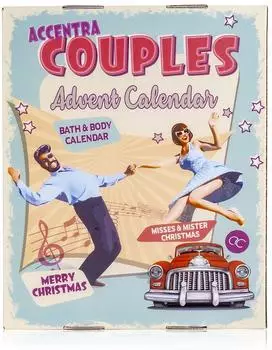 Accentra Adventskalender COUPLES in buchförmiger Box