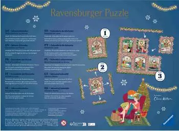 Ravensburger Puzzle-Adventskalender 24x56 Teile - Christmas at Home