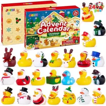 LuxusKollektion Spielzeug-Adventskalender Enten 2025