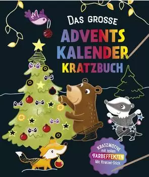Schwager & Steinlein Das gro&szlig;e Adventskalender Kritzel-Kratzel