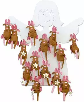 Betzold Elchbeutel-Adventskalender-Set