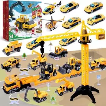LuxusKollektion Spielzeug-Adventskalender Baufahrzeuge