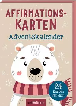 Ars Edition Affirmationskarten Adventskalender