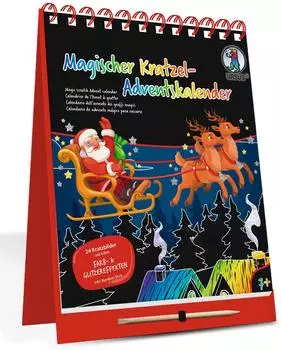 Ursus URSUS Magischer Kratzel-Adventskalender