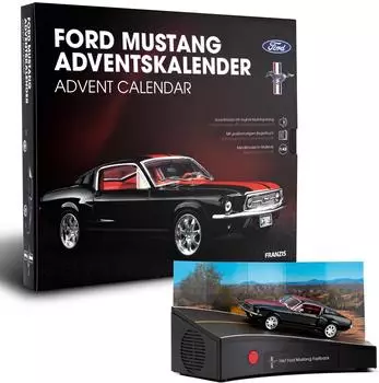 Franzis 67965 - Ford Mustang Adventskalender Ma&szlig;stab 1:43