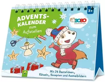 Schwager & Steinlein Bobo Siebenschl&auml;fer Adventskalender zum Aufstellen