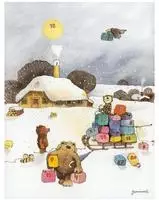 Janoschs Adventskalender "Schlittenfahrt"