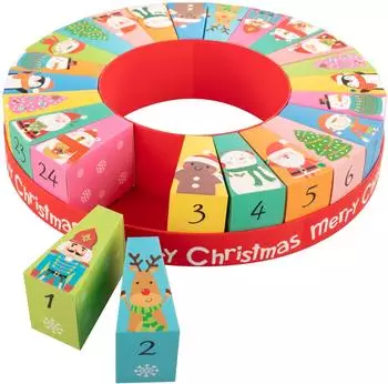 Idena Adventskalender zum Selbstbef&uuml;llen &Oslash;31,5cmx6,5cm