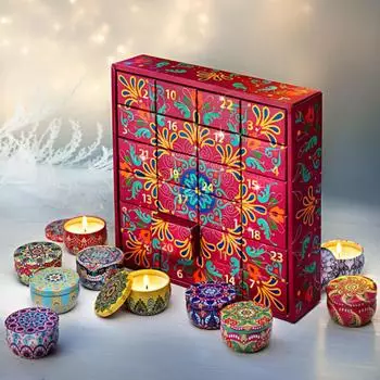 Brast Adventskalender Duftkerzen Sensi