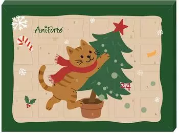 AniForte Adventskalender f&uuml;r Katzen 2025