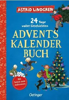 Oetinger 24 Tage voller Geschichten. Adventskalenderbuch | Astrid Lindgren | Gebundene Ausgabe