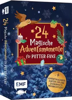 EMF Verlag Adventskalender-Kartenset: 24 magische Momente f&uuml;r Potter-Fans | Sonstige