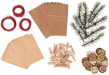 Rayher Adventskalender incl. Zahlen 1-24 sortiert