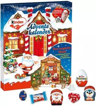 Kinder Nordpol Haus Adventskalender 213g 2026