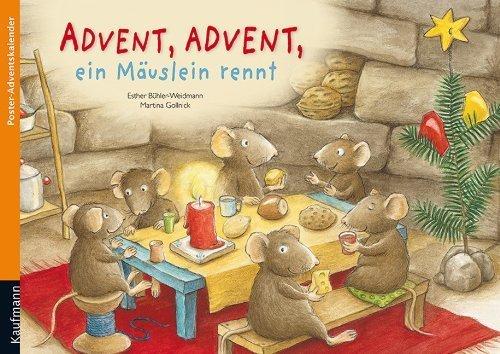 Kaufmann Verlag Advent ein Mäuslein rennt