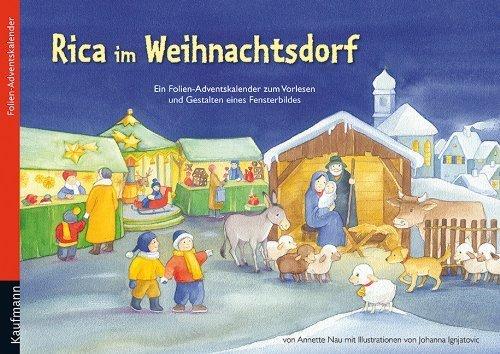 Kaufmann Verlag Rica im Weihnachtsdorf Folienadventskalender