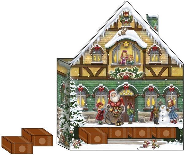 ROTH Adventskalender Weihnachtshaus zum Befüllen