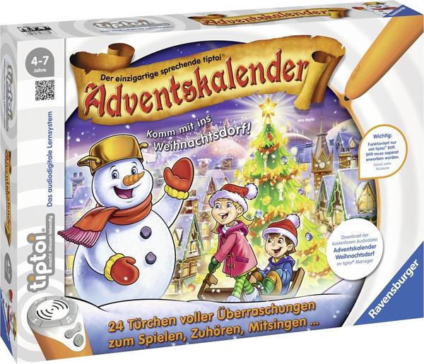 Ravensburger tiptoi - Adventskalender - Komm mit ins Weihnachtsdorf