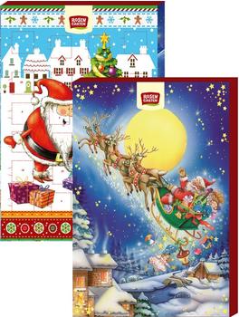 Rosengarten Adventskalender mit Bio Schokolade