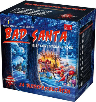Kalea Bier-Adventskalender Bad Santa
