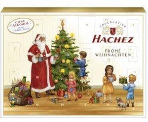 Hachez Adventskalender mit Vollmilch-Chocolade 130 g