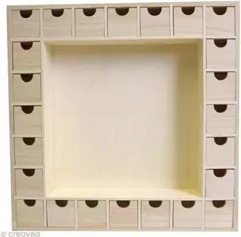 Artemio Adventkalender zum Dekorieren - Schubladen