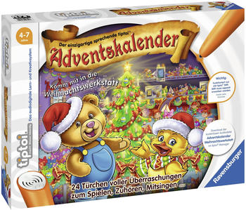 Ravensburger tiptoi Adventskalender - die Weihnachtswerkstatt