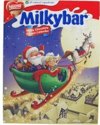 Nestlé Adventskalender Milkybar