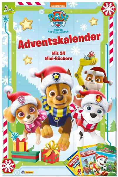 Nelson Verlag Paw Patrol Minibuch Adventskalender 2019