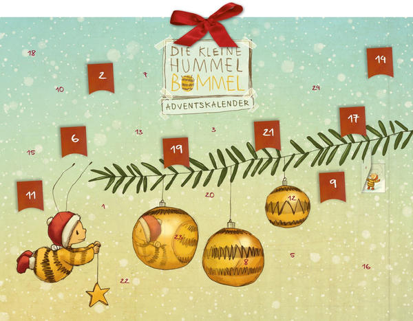Ars Edition Die kleine Hummel Bommel Adventskalender 2019