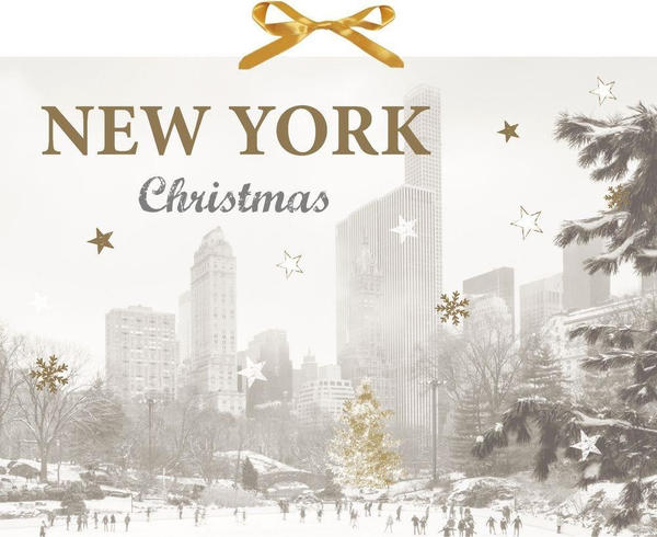 Coppenrath Wand-Adventskalender New York Christmas 2017