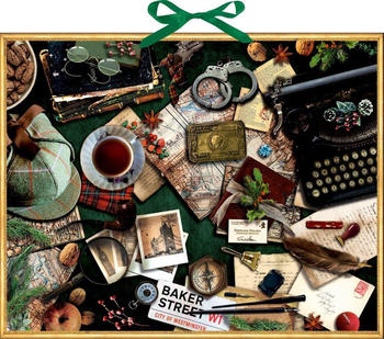 Coppenrath Zettelkalender - Krimi-Advent mit Sherlock Holmes