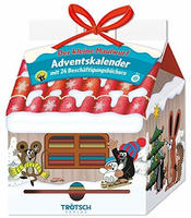 Tr&ouml;tsch Der kleine Maulwurf Adventskalender Haus mit 24 Minib&uuml;chern / Tr&ouml;tsch