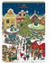 Hachez Adventskalender Weihnachtsmarkt 250g