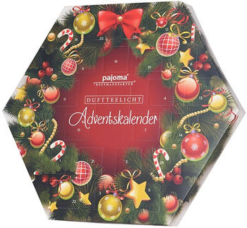 Pajoma Adventskalender Teelicht Sechseck