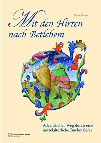 Bergmoser Höller Mit den Hirten nach Betlehem: Fensterbild-Adventskalender
