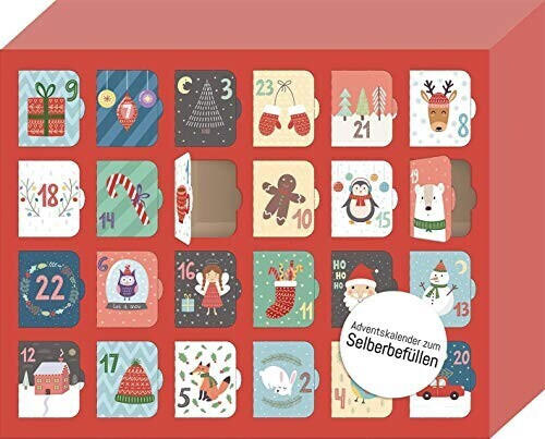 Ars Edition Morgen kommt der Weihnachtsmann Adventskalender