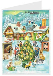 Richard Sellmer Verlag Sellmer Postkarten-Adventskalender - Auf der Farm