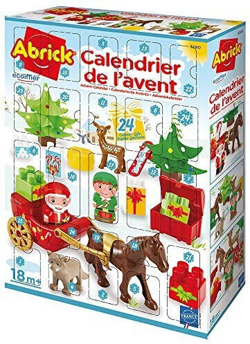 Ecoiffier Weihnachtsmann Dorf Adventskalender 2020