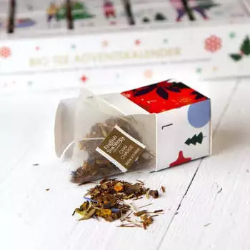 English Tea Shop Bio White Ornaments Adventskalender – Vielfältige Teemomente für entspannte Adventstage