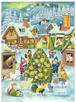 Richard Sellmer Verlag Adventskalender - Tannenbaum